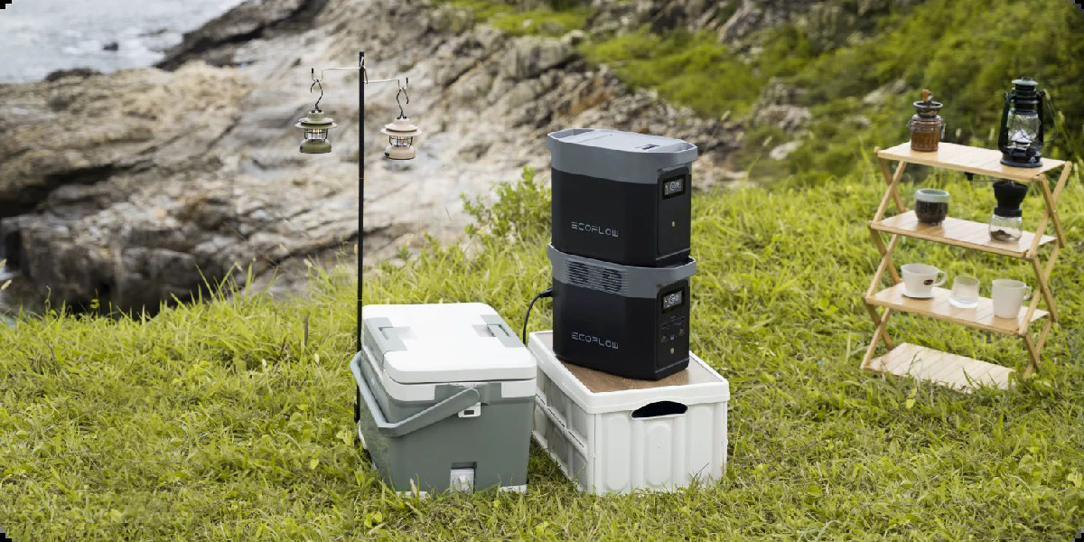 Ecoflow Delta. Внутренний отсек для хранения