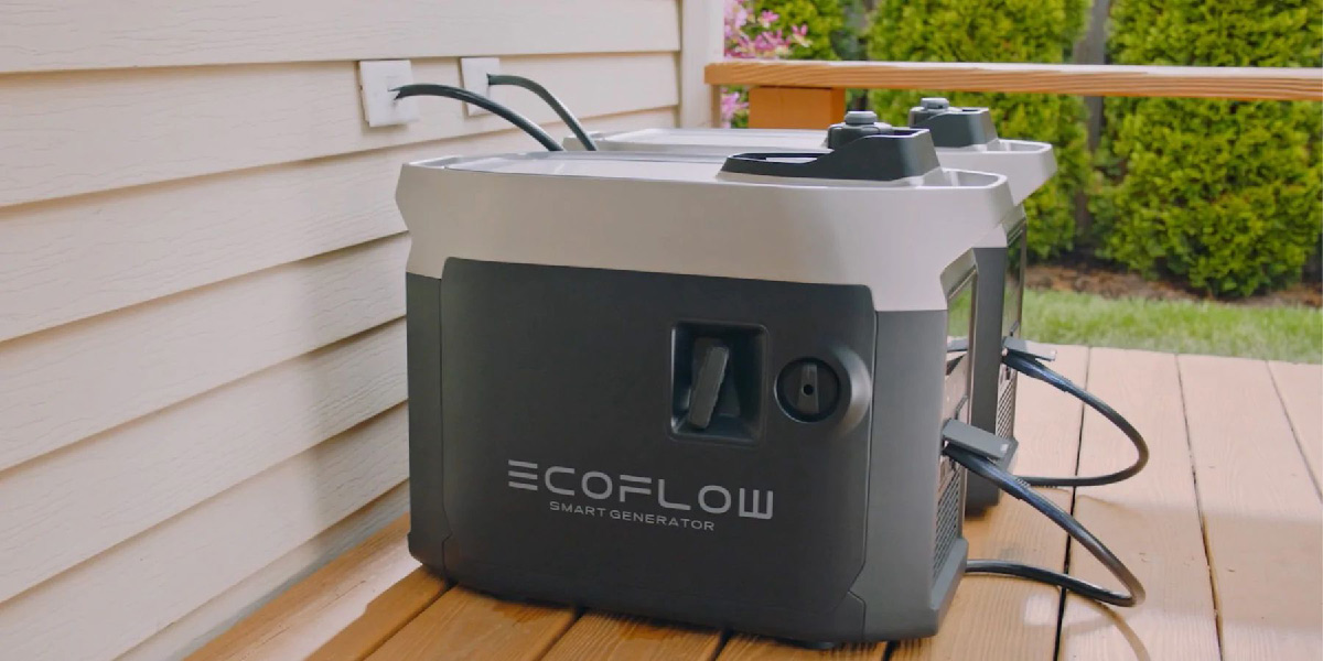 Gортативная зарядная электростанция ecoflow. Получите аварийное резервное питание с помощью интеллектуального генератора EcoFlow.