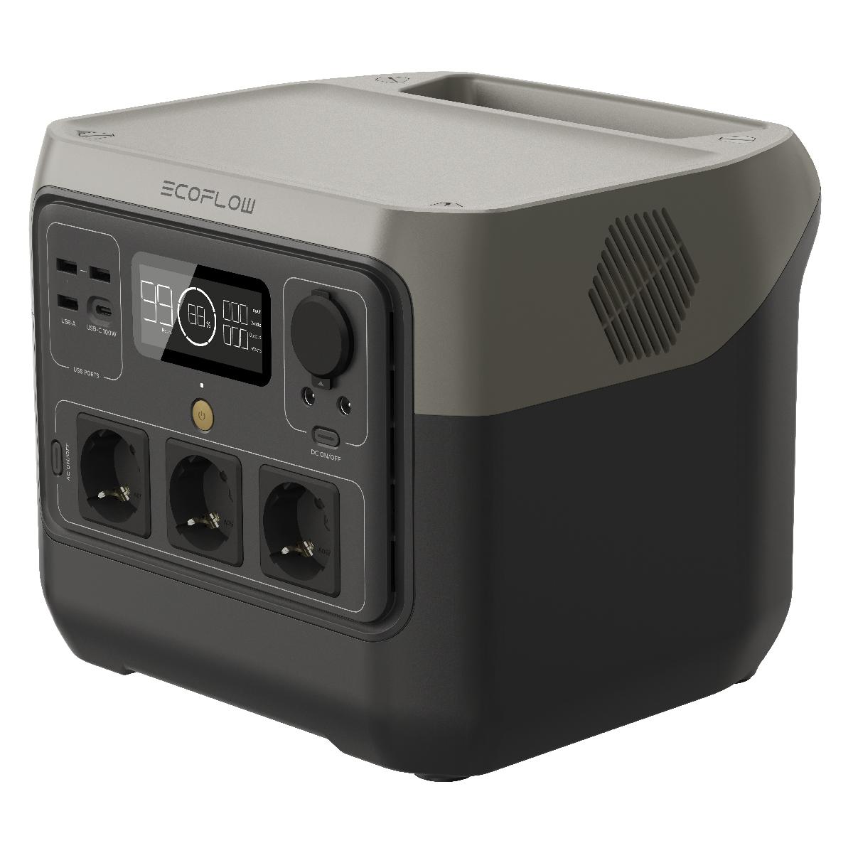 Портативная зарядная станция EcoFlow RIVER 2 Pro (768 Втч), фото 3