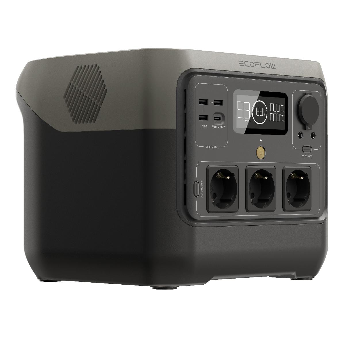 Портативная зарядная станция EcoFlow RIVER 2 Pro (768 Втч), фото 4