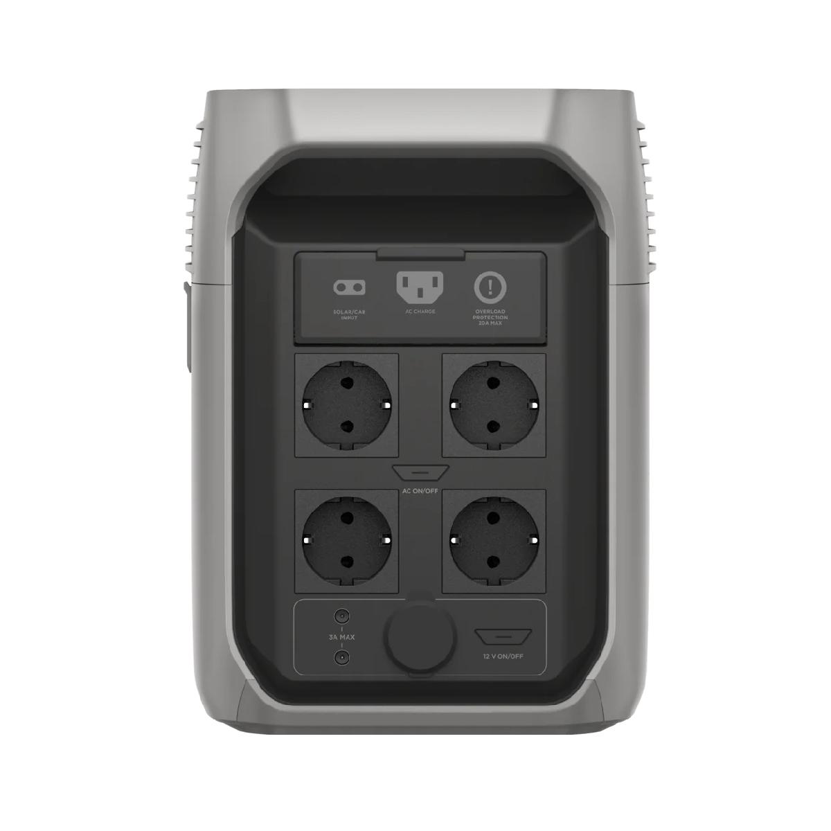 Портативная зарядная станция EcoFlow DELTA 3 1500 (1536 Втч), фото 3