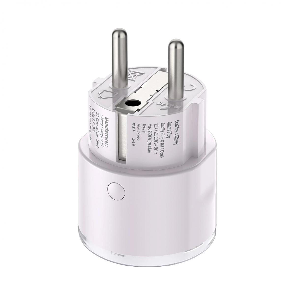 Умная розетка EcoFlow Shelly Smart Plug 2, фото 2