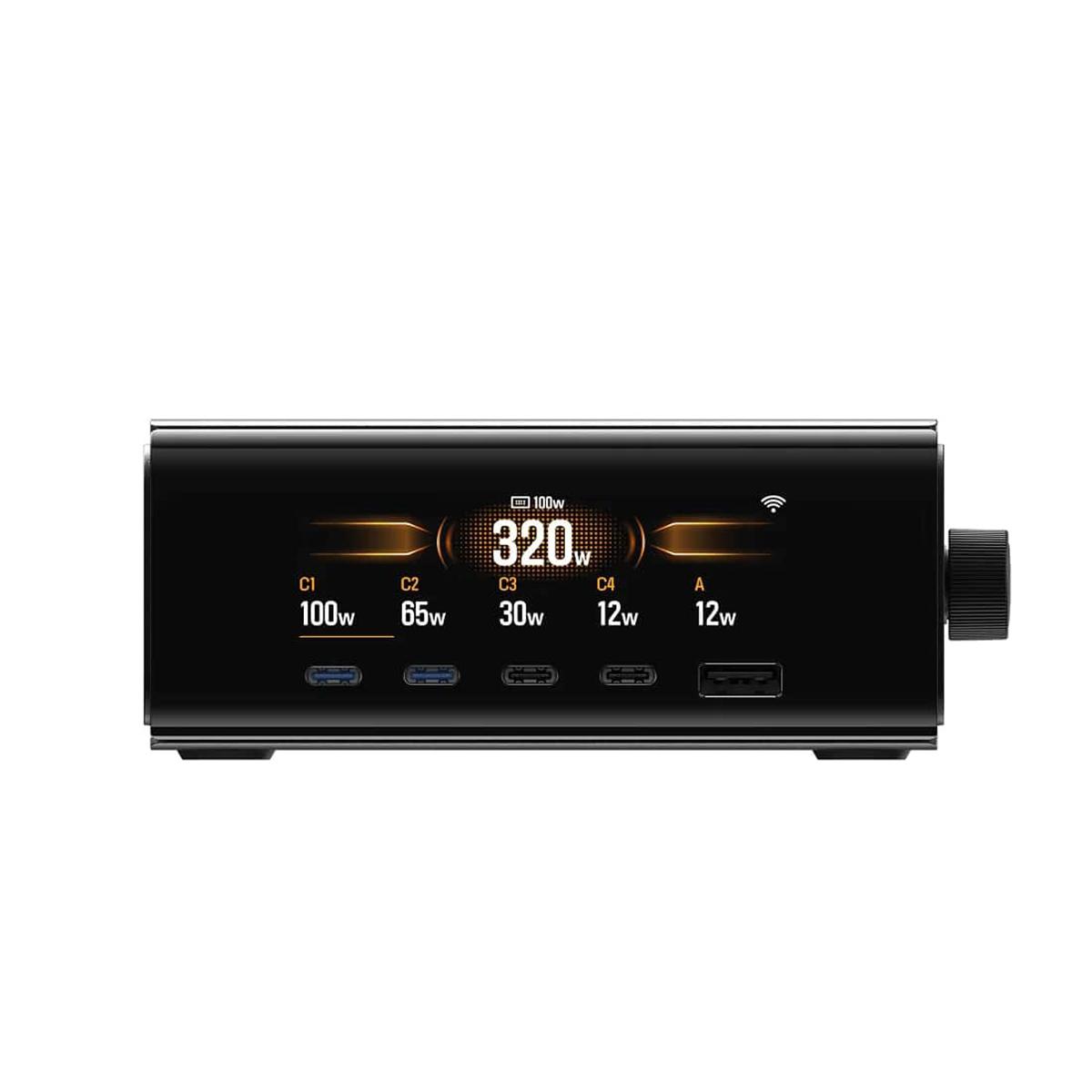 Зарядное устройство EcoFlow RAPID Pro (320 Вт, 5 портов, GaN), фото 2