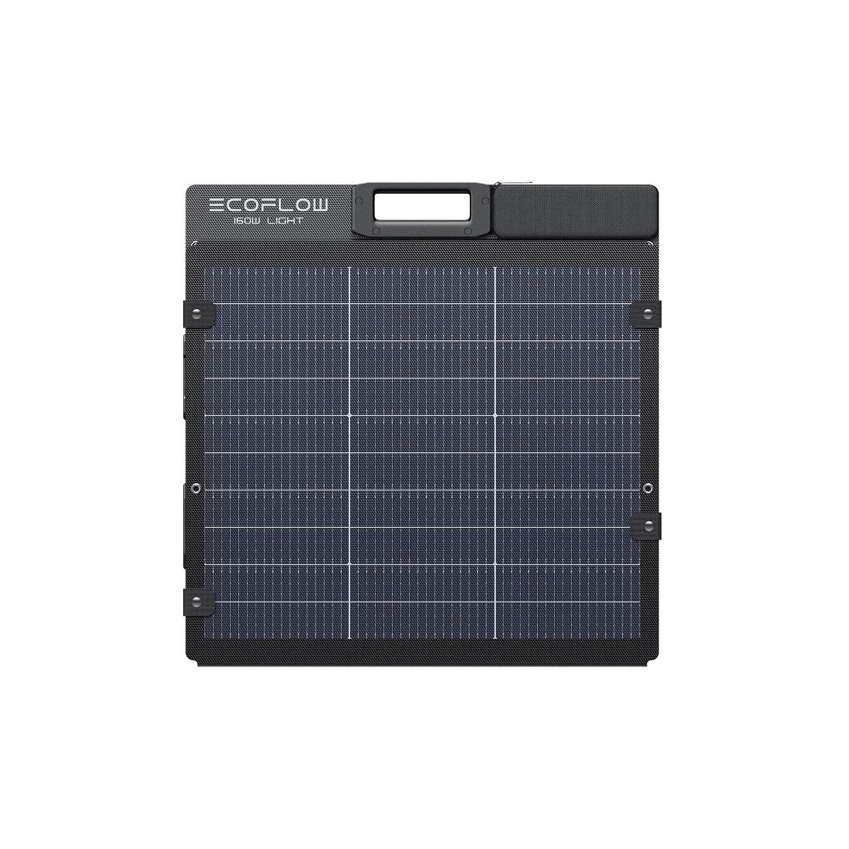 Солнечная панель складная облегченная двусторонняя EcoFlow 160 Вт, фото 4