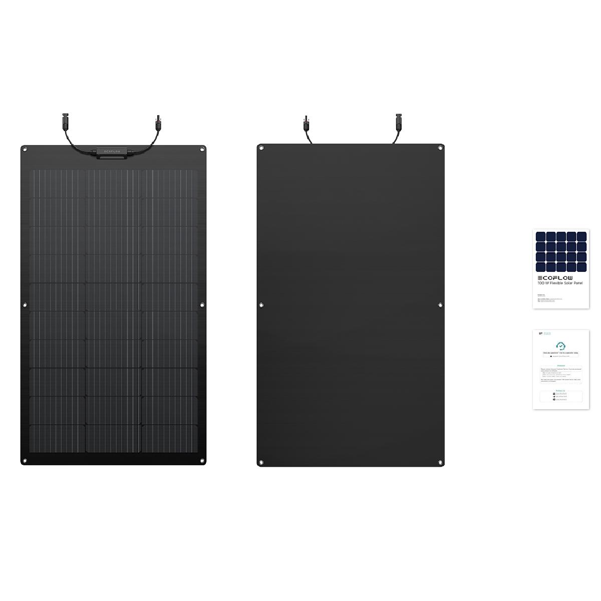 Гибкая солнечная панель EcoFlow 100 Вт, фото 5