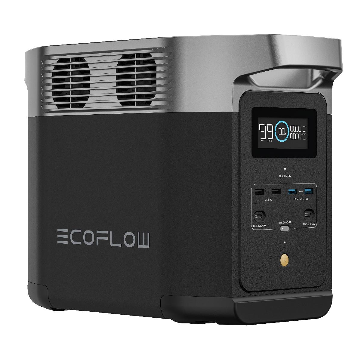 Портативная зарядная станция EcoFlow DELTA 2 (1024 Втч), фото 3